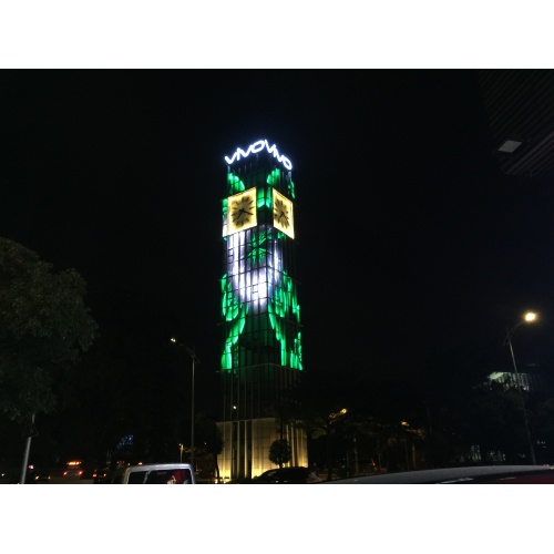 Billboard Markalama Özelleştirilebilir Esnek LED Piksel Mesh