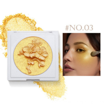 Private Label 4-Color Face Makeup: 3D Sculpted, Waterproof, Brightening Highlighter & Long-Lasting Contouring Kit