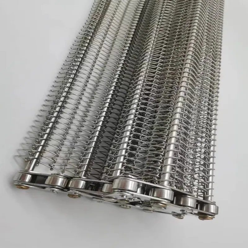 Conveyor Belt Chain Wire Mesh Belt Food Metal Conveyor Belt

**Title:** Food Grade Metal Conveyor Belt with Wire Mesh and Chain Drive