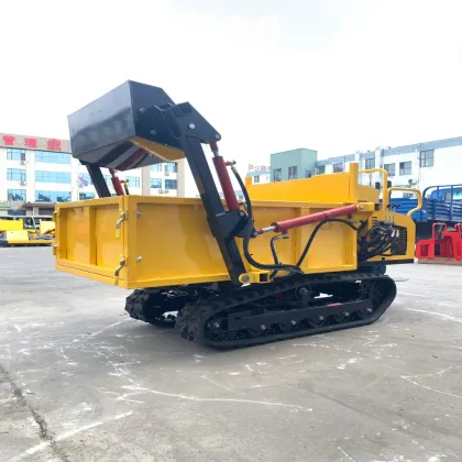 1.5T Yellow Tracked Vehicle for Smooth Orchard Mobility