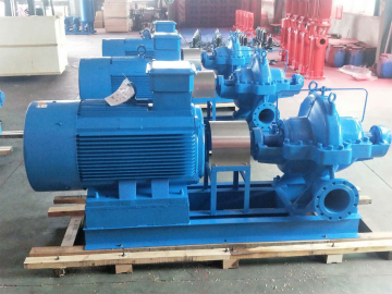 Bomba de agua centrífuga de succión doble de una sola etapa