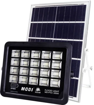 solar motion sensor flood light