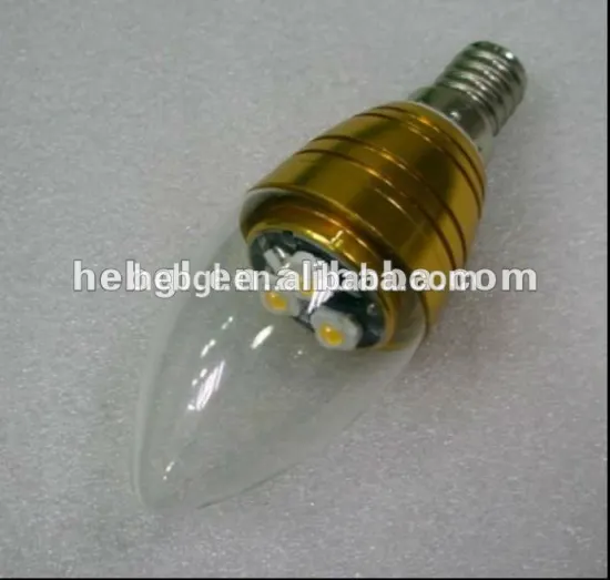 Energy-saving LED Candle bulb lights 1W CE