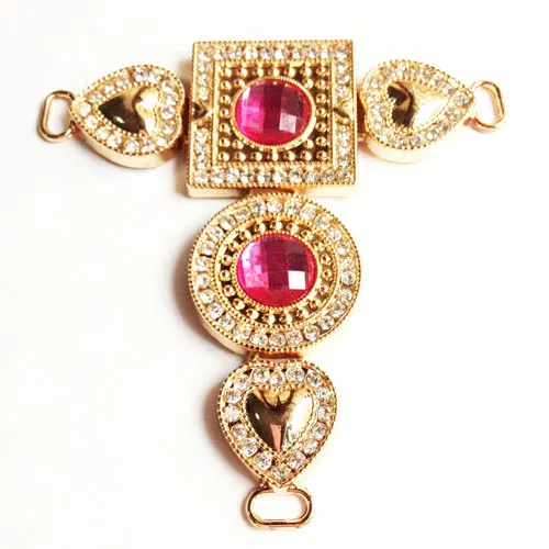 Diamante Jewel Trim for Women's Flat Sandals