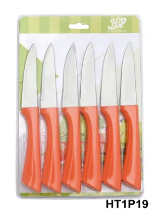 vegetables foods knives set