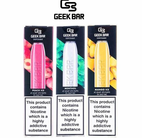 Geek Bar Vape Disposable Pod 575 Puffs