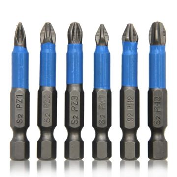 Professional Hexagonal Handle Anti-Skid Electric Screwdriver with Cross Screwdriver Bit for Woodworking