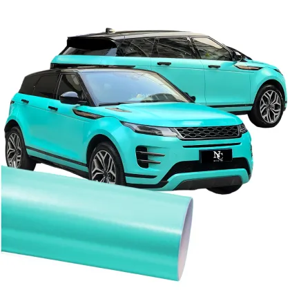 Metal Tiffany Car Wrap