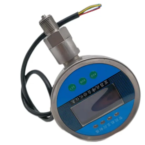 Intelligent Digital Display Pressure Controller for Industrial Stainless Steel