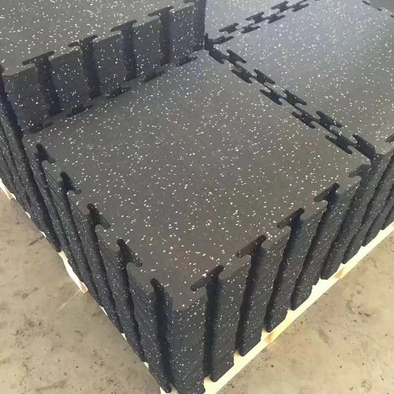 Interlocking Rubber Flooring