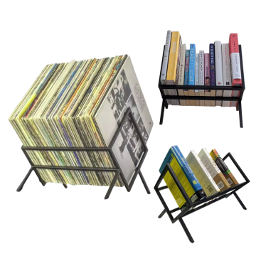 Metal Vinyl Record Storage Rack: A Comprehensive Organizer for Your Collection