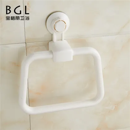 ABS Suction Cup Bathroom Towel Ring