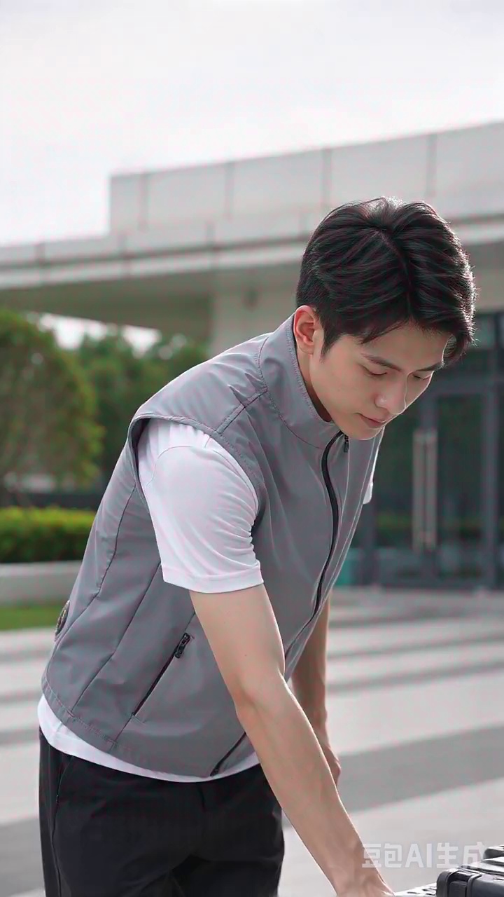 Cooling Vest With Two Built In Fans
