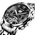 TEVISE Watch 9005 Fashion Business Clock Military Sport Orologi da polso automatici Orologio da uomo meccanico impermeabile in acciaio inossidabile