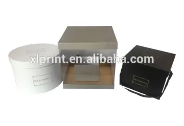 customized paper cardboard packaging boxes/ Clear PVC box made in China