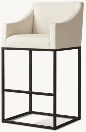 Indoor Bar Chair Furniture with Metal Frame