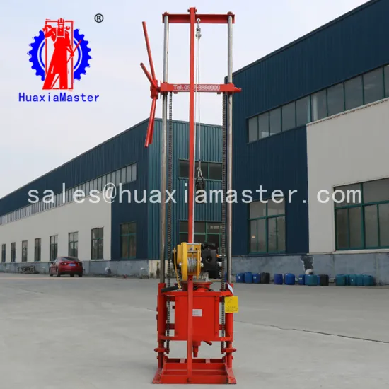 geological sampling QZ-2CS gasoline engine sampling drilling rig