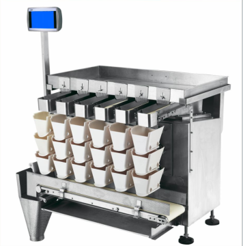 Automatic Fresh Meat Packing Machine for Spicy Fish Pickles - Multihead Weigher