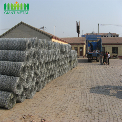 Galvanized PVC Coated Hexagonal 2.7mm Gabion Box