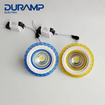 Double Color Changeable Glass COB LED Panel Light