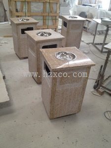 China G682 Granite Dustbin Slab Tile