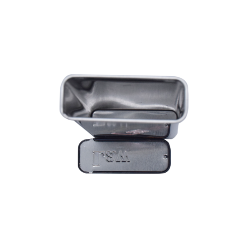 Tin Plate Rectangular Iron Box Tinplate Push-Pull Cover Box Band Aid Iron Box Supplier