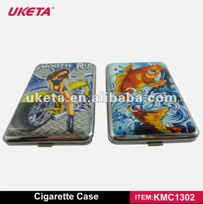NEW HIGH QUALITY PORTABLE METAL CIGARETTE BOX FASHION CIGARETTE CASE METAL CIGARETTE CASES CAPACITY:20PCS CIGARETTE PACK
