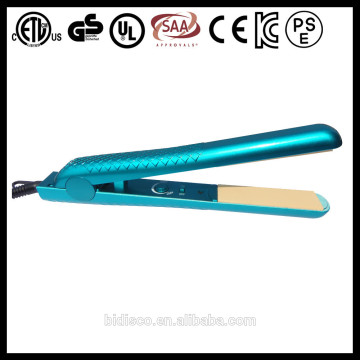 2016 AC 100V-240V CETL approval 100% ceramic unique hair straightener flat iron