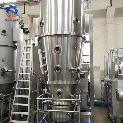 Feed chemical fertilizer Fluidized Granulator