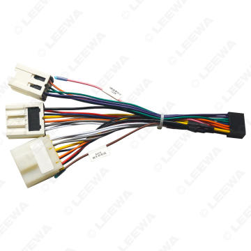 16pin Power Cord Wiring Harness Adapter for Nissan Paladin 2004-2013 Installation Head Unit