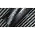 2D Silver Carbon Fiber Vehicle Interior Film