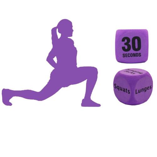 Foam Fitness Workout Dice Exercise Dice