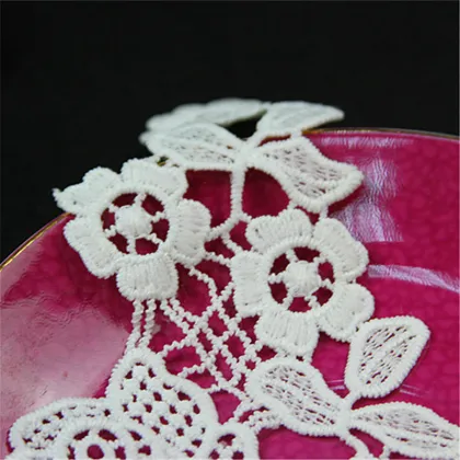 bridal embroidered bridal collar lace applique