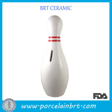 Streamline Bowling Pin Piggy Banks