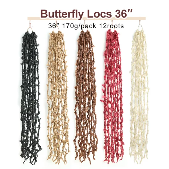 Julianna pre looped big soft brown #27 613 distressed 18 blonde 18inch locs faux crotchet braiding hair 36 inch distressed locs