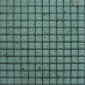 Interior Glittery Glass Mosaic Tile F35B