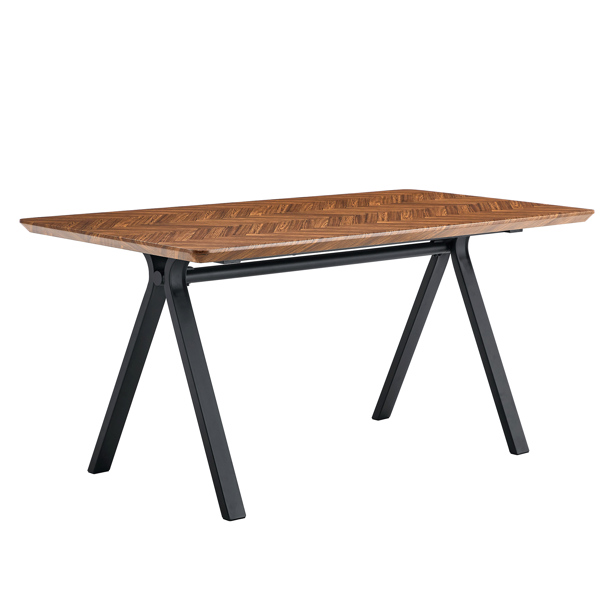 sleek square dining table
