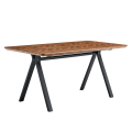 Modern Square Dining Table with Sleek Design