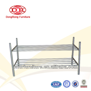 compact metal shoe rack