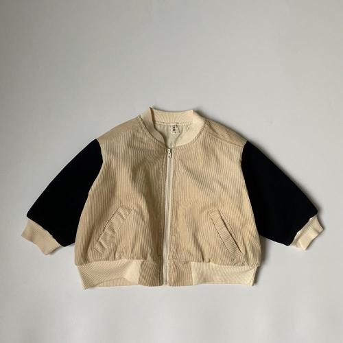 Kinder Corduroy und Baumwolljacke Jungen dicke Oberseite