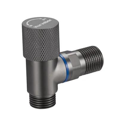 OEM Brass Angle Valve Cartridge Toilet Stop Valve for Bathroom BJ34005