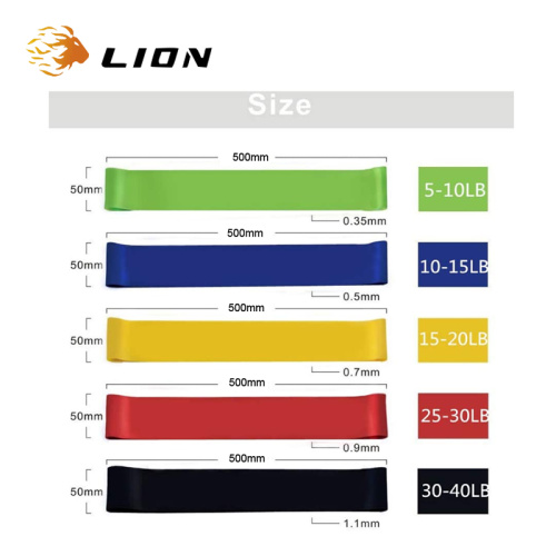 Factory Price Latex Resistance Exercise Resistance Bands