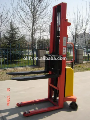 Material Handling Equipment Semi-electric Pallet Stacker