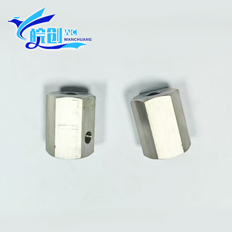 Tuerca hexagonal de acero inoxidable