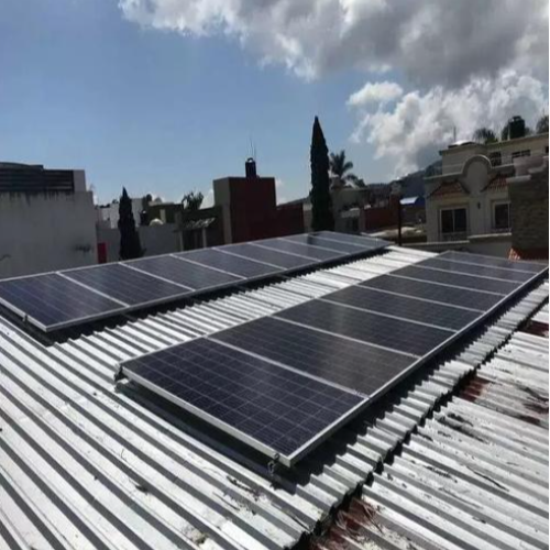 태양 전지판 장착 용 알루미늄 레일