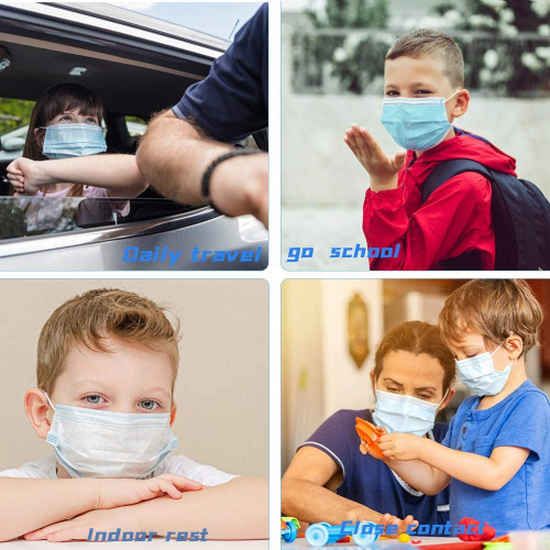 Medical 3Ply Breathable Protective Face Mask Children