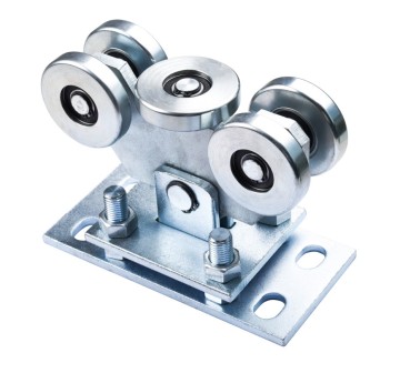 heavy duty cantilever gate roller with 5 wheels