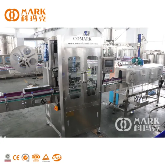 Semi-Automatic and Fully Automatic PVC Shrink Sleeve Labeling Machine for Round Bottles