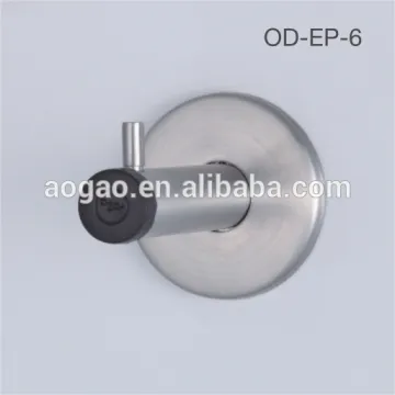 stainless steel toilet cubicle metal coat hook