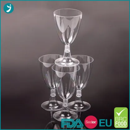 Hard Plastic Wine Glass